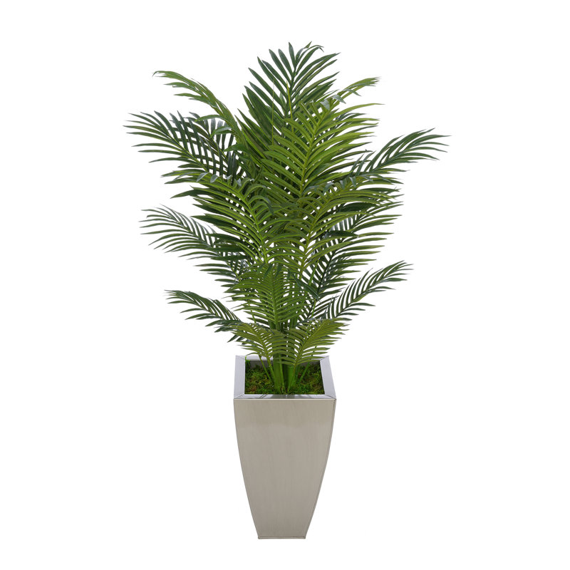 Bay Isle Home 36" Artificial Palm Tree on Decorative Vase & Reviews